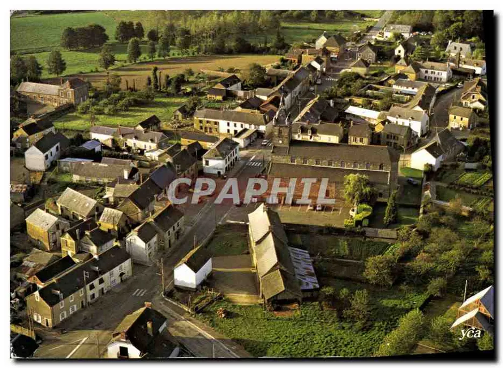 Vista aérea de Irodouer — Bretanha — Éditions Y. R. Caïdial - Frente