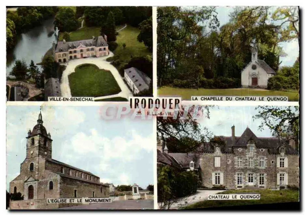 Ville-en-Senechal — Kirche, Schloss und Kapelle — Irodouer, n°37 - Vorderseite