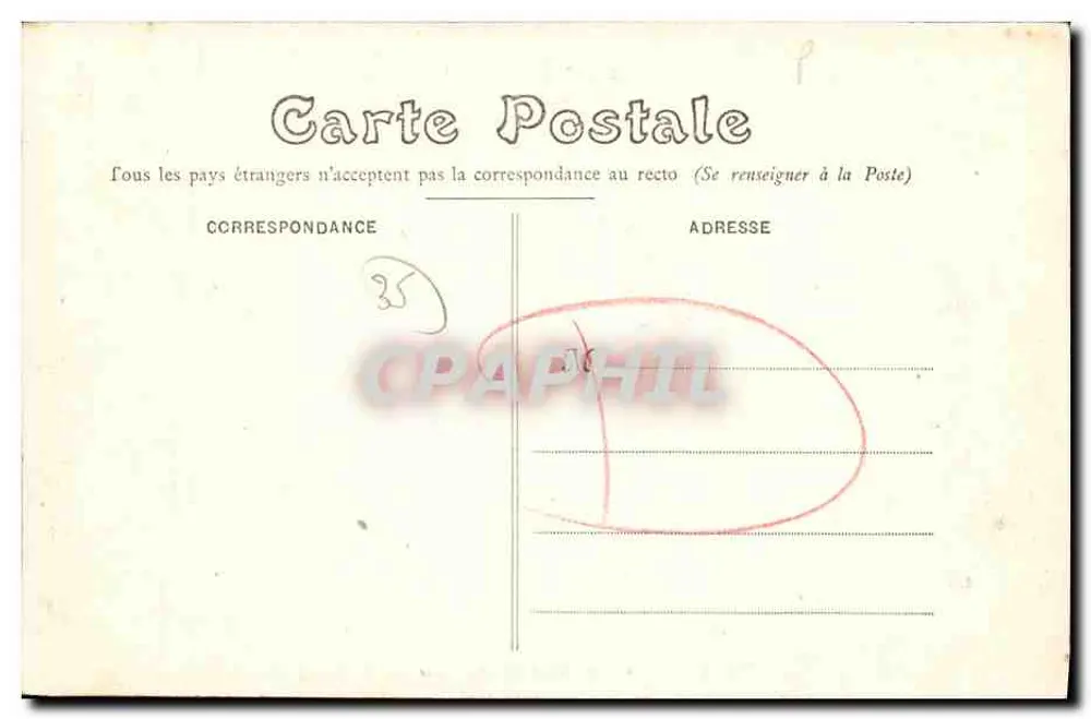 Janzé (I.-et-V.) O Castelo de Latulaye na Côte de Saint-André — E. Mary-Rousselière, editor, Rennes - Verso