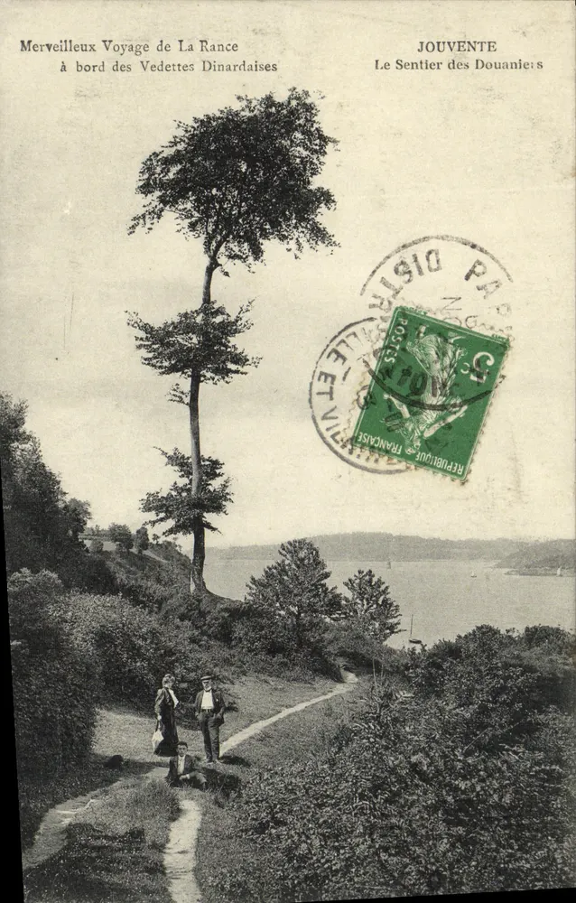 O Caminho dos Guardas-Fronteira — Jouvente — Edição das Agências Jules Boutin - Frente