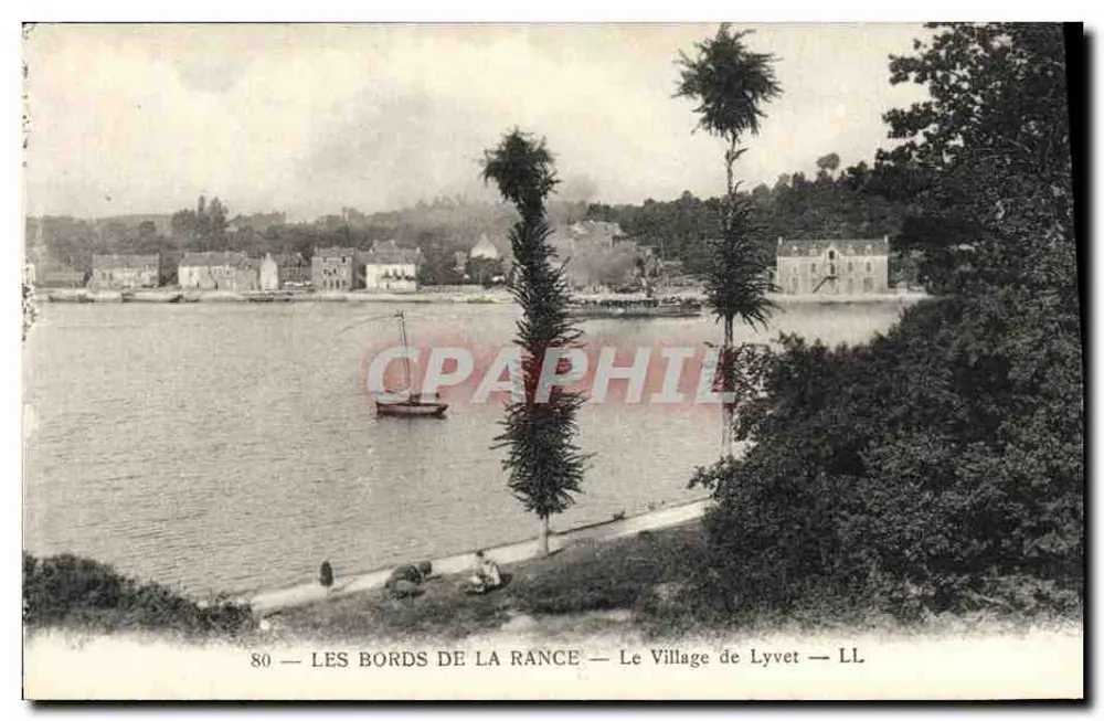 Die Ufer der Rance — Das Dorf Lyvet — LL - Vorderseite