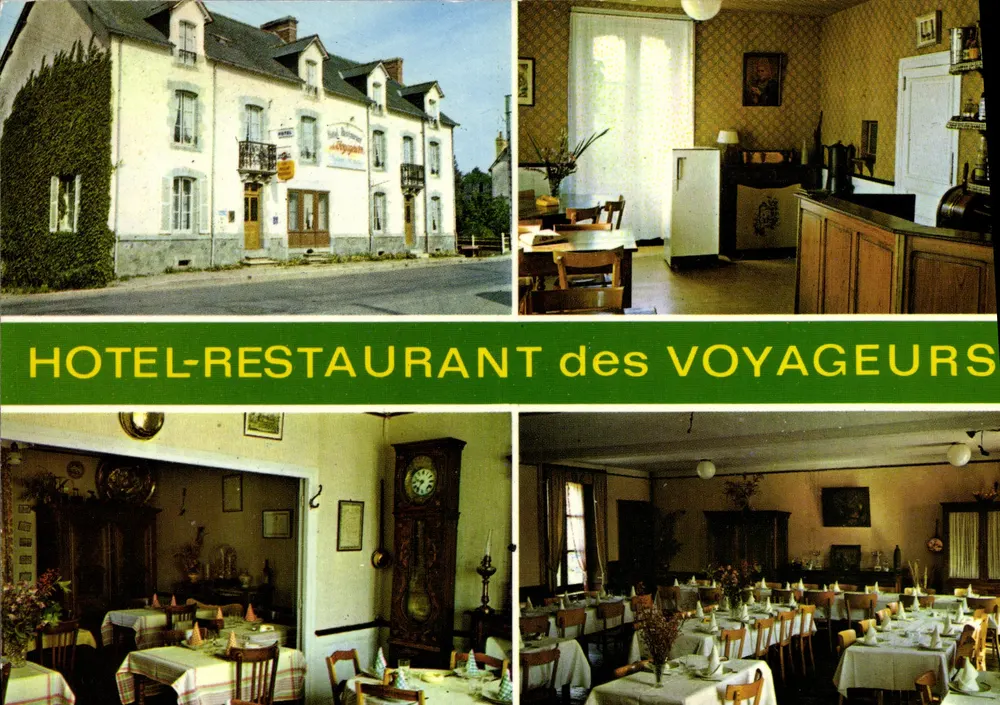 Hôtel-Restaurant des Voyageurs — Maure-de-Bretagne (Ille-et-Vilaine) — Verleger: Pierre Artaud & Cie, Nantes - Vorderseite