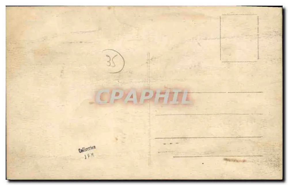 Costa de Esmeralda — De Paramé a Rothéneuf — Anse du Minihic — G. F. - Reverso