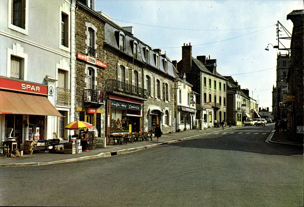Montauban-de-Bretagne (Ille-et-Vilaine) — Rue principal — Edições Artaud & Cie, Nantes - Frente