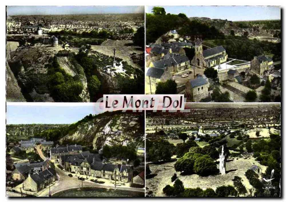 Mont Dol — vista aérea — editor Lapie - Frente
