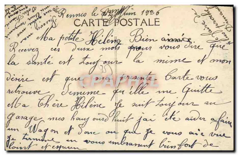 Mont-Dol (Ille-et-Vilaine) — O Bourg à l'arrivée — Editor Kenoe - Verso