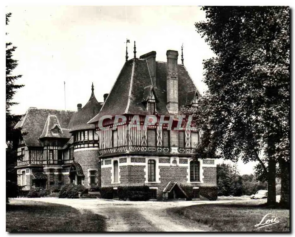 Castelo de Brocéliande — Paimpont — Editor P. Mesny, n°6415 - Frente