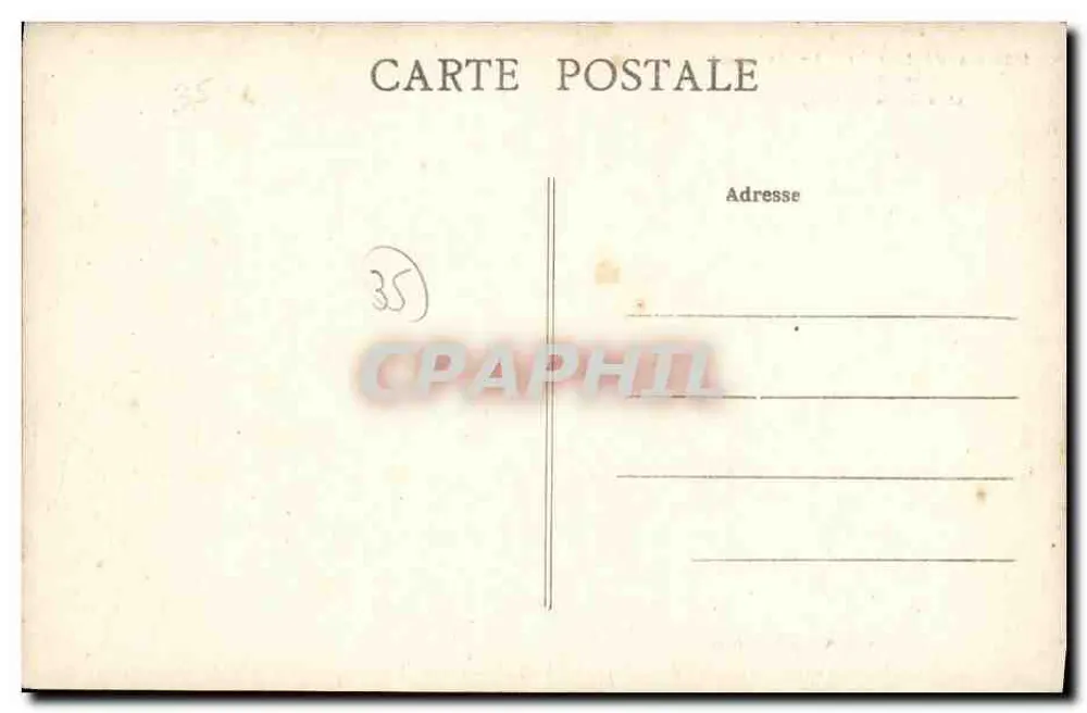 Pancé (I.-et-V.) — Das Denkmal, Place de l'Église und die Route de Poligné — A. Lamiré, Verlag, Rennes - Rückseite