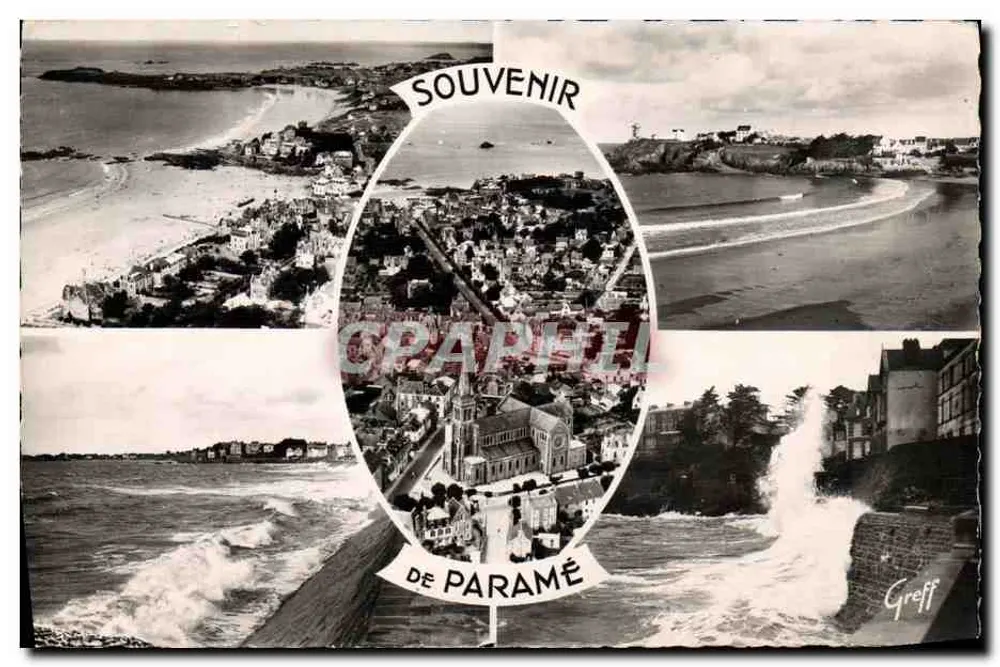 Paramé — Vista panorâmica e costas — Greff - Frente