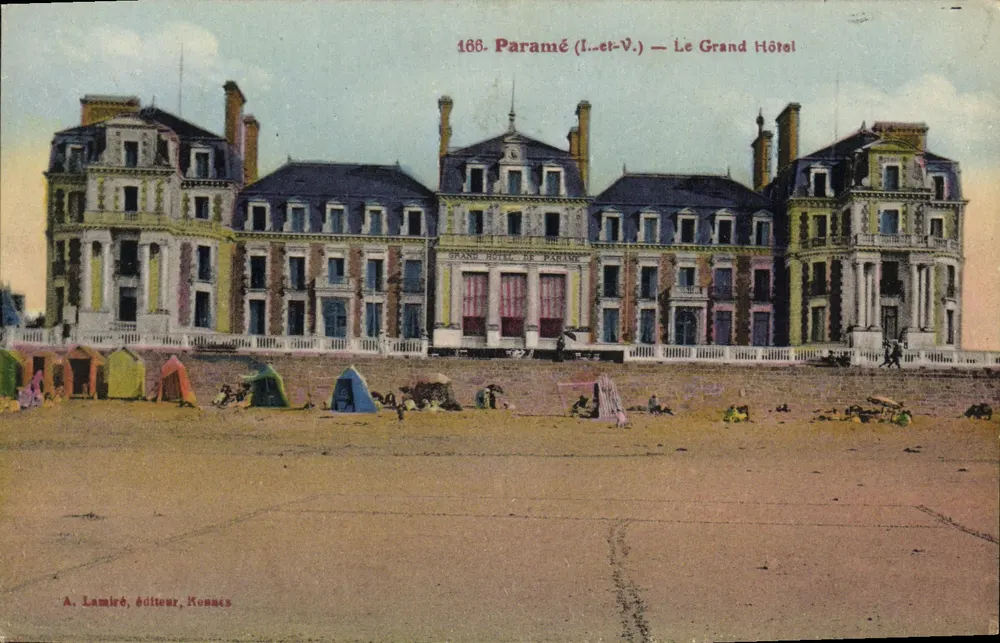 Paramé (I.-et-V.) — Het Grand Hôtel — A. Lamiré, uitgever, Rouen - Voorkant