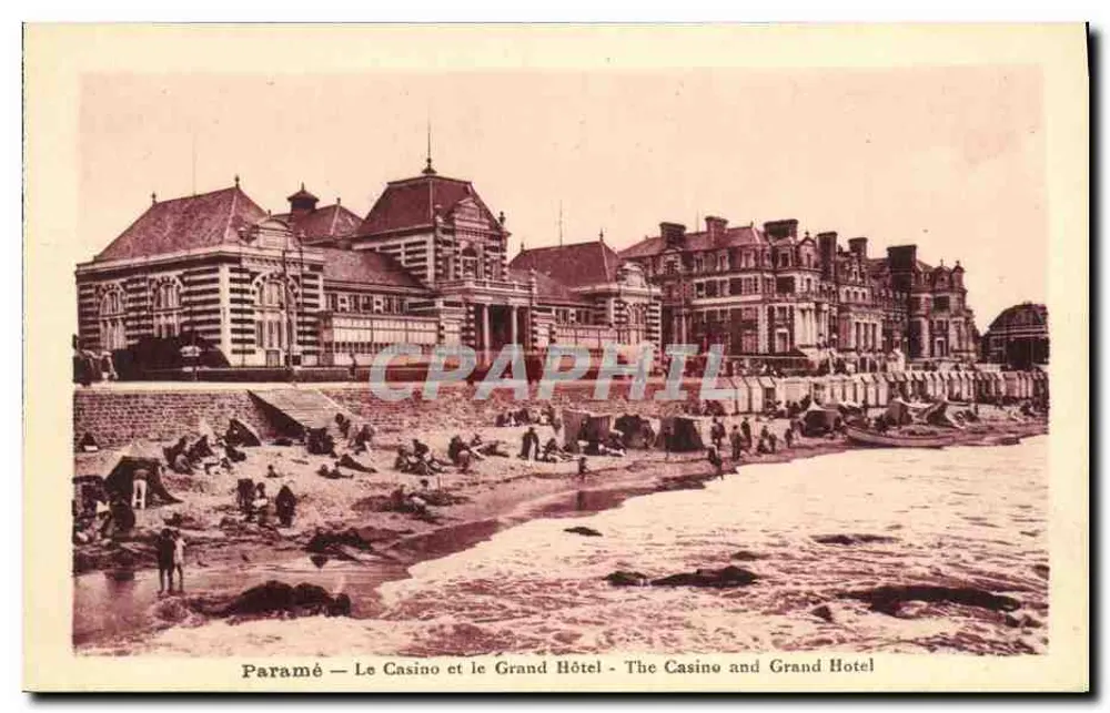 Paramé — Das Casino und das Grand Hotel — Verlag Archra, Tbilissi - Vorderseite
