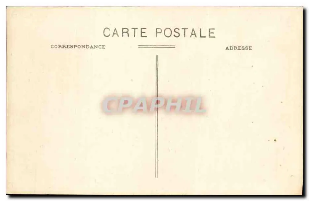 Paramé - Vista da Praia — A. Laving, Editor, Rennes - Verso