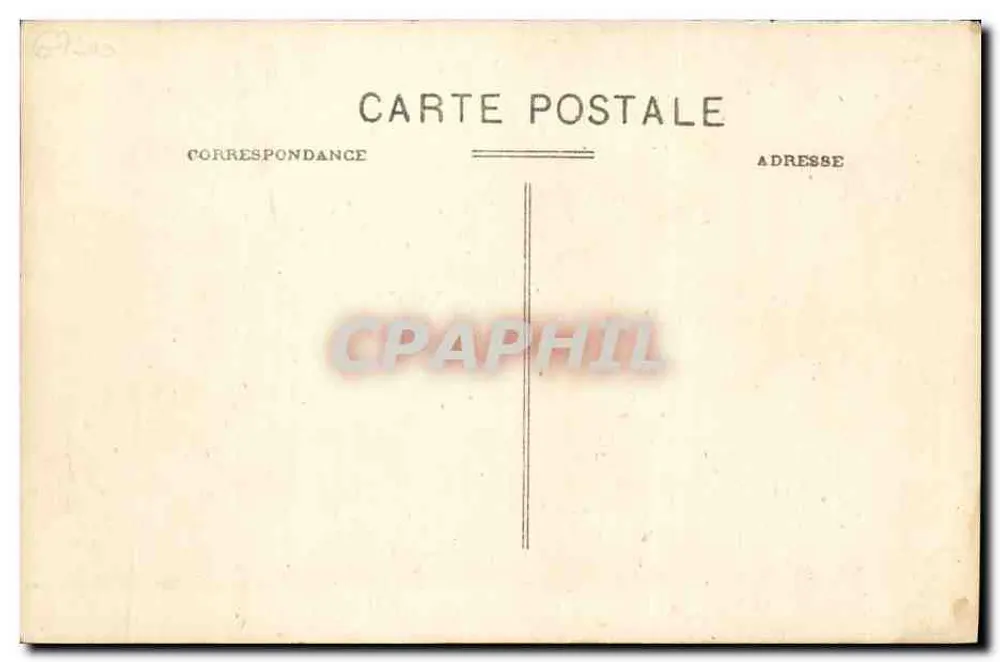 Paramé — O Grand Hôtel — A. Lanié, Editor, Rennes - Verso
