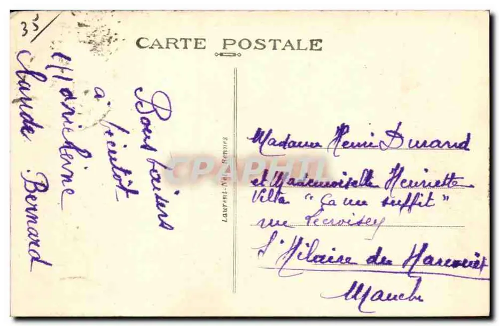 Côte d'Émeraude - Paramé - Strände von La Hoguette - Das Casino - Rückseite