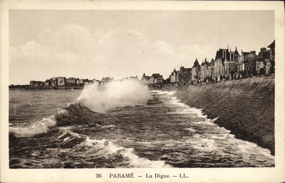 Paramé — A Digue — L.L. - Frente