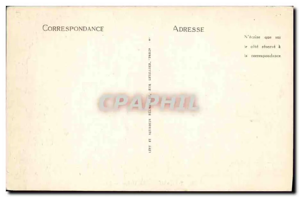 Paramé — A Digue — L.L. - Verso