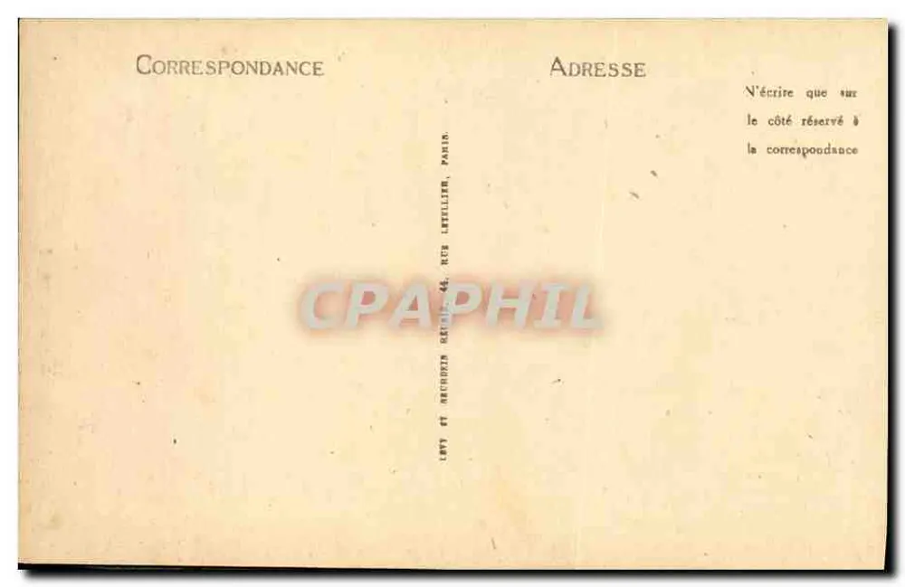 A Ponta de Rochebonne - Rochebonne point - PARAMÉ - L.L. - n°63 - Verso