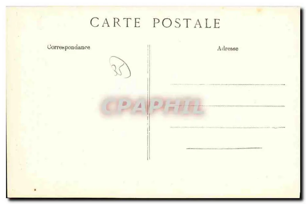 Hotel das Grèves — Paramé — Boulevard Hébert - Verso