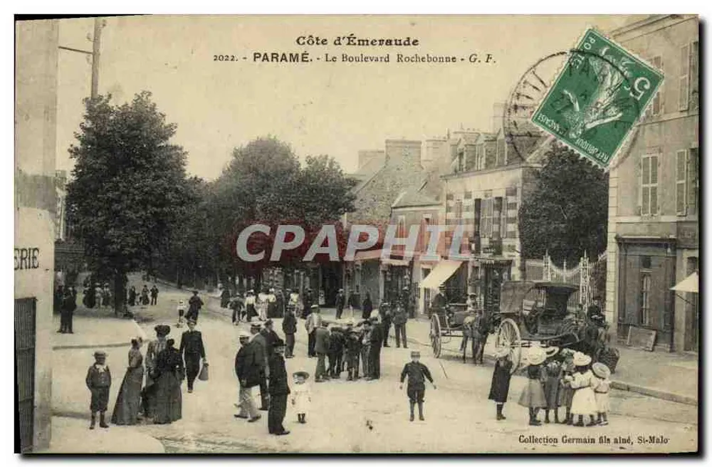Küste der Smaragde - PARAMÉ - Boulevard Rochebonne - G.F. - Vorderseite