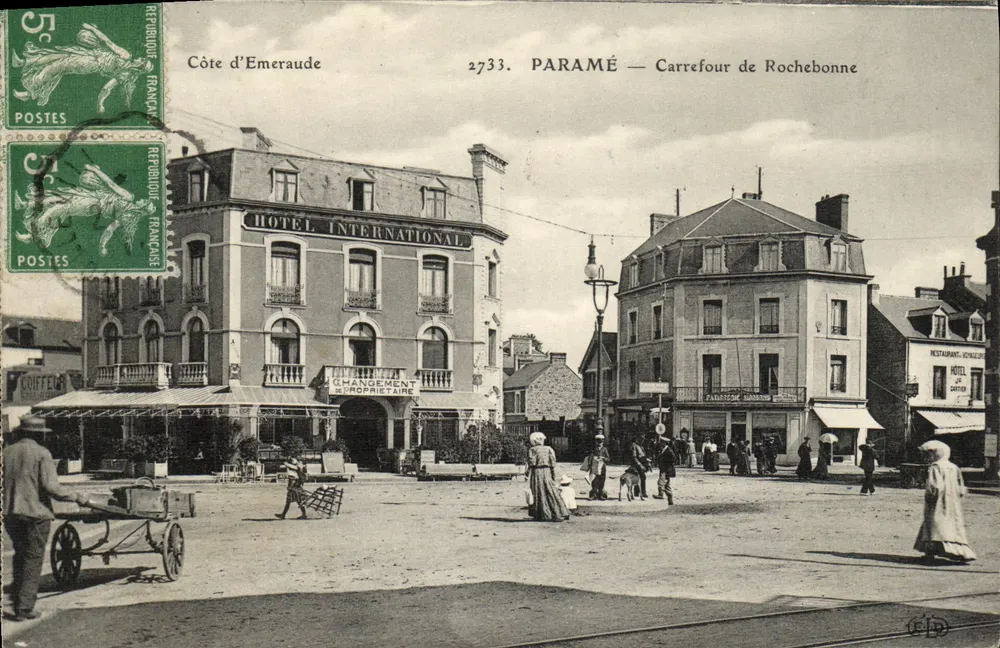 Paramé — Kreuzung Rochebonne — Côte d’Émeraude, 2733 - Vorderseite