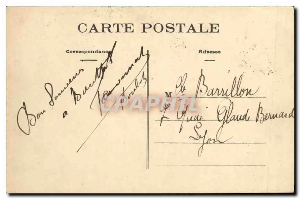 La Cote d'Émeraude - Paramé (I.-et-V.) - A Praia — Fototipia Vassellier, Nantes - Verso
