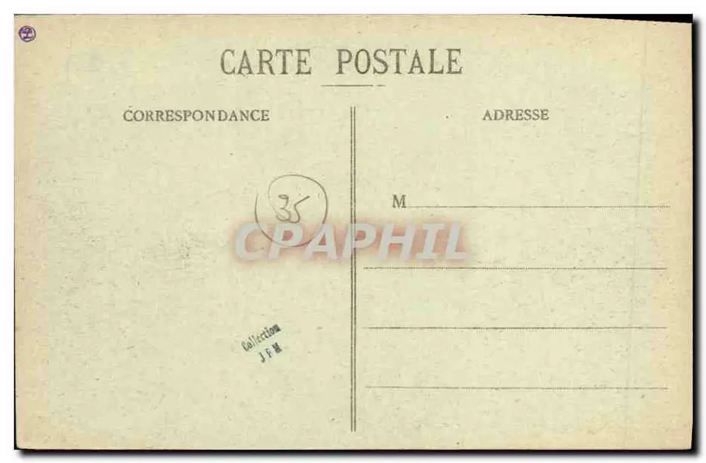 Küste von Émeraude - Der Hogue-Sporn - G.T. - n°4495 - Rückseite