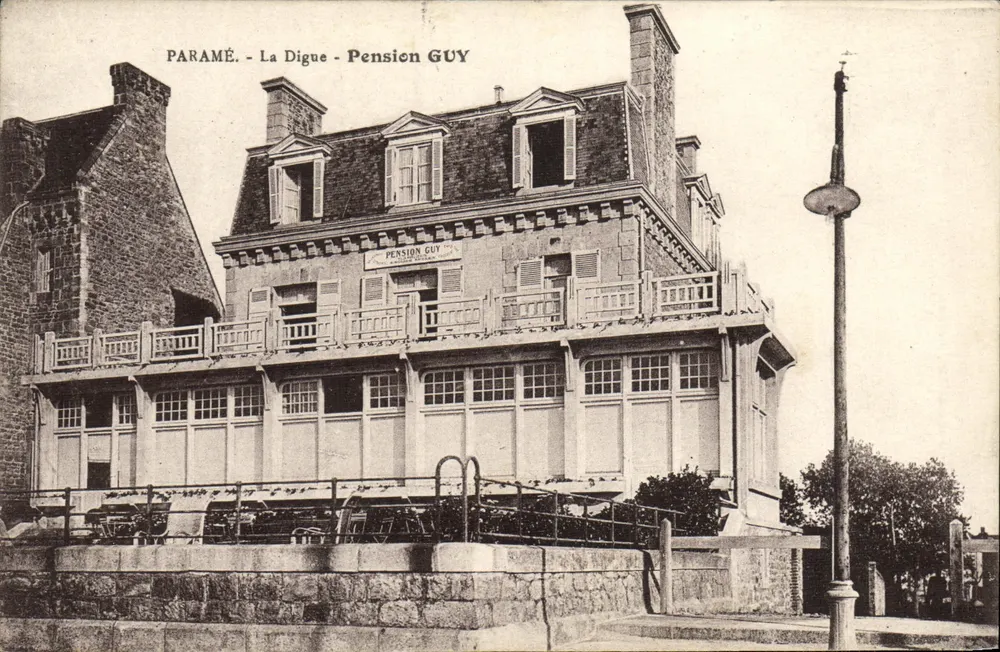 Paramé - A Digue - Pension Guy - Frente