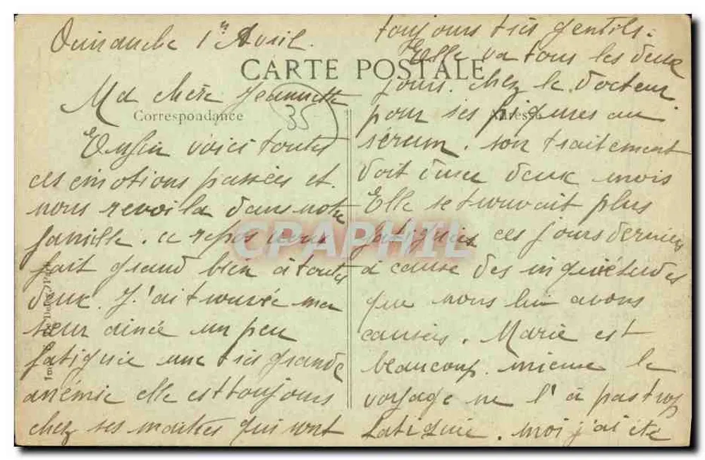 Paramé — O Casino — Editor E.L.P. n°3 - Verso