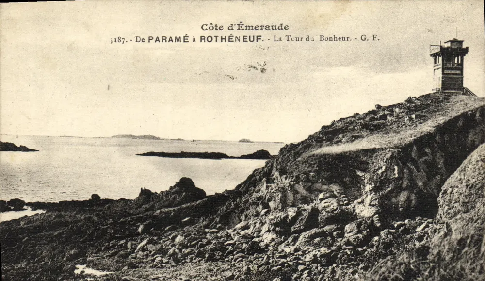 Emerald Coast — Von Paramé nach Rothéneuf — Die Turm des Glücks — G. F. - Vorderseite