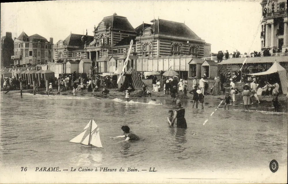 Paramé — Das Casino zur Badezeit — LL, n°76 - Vorderseite