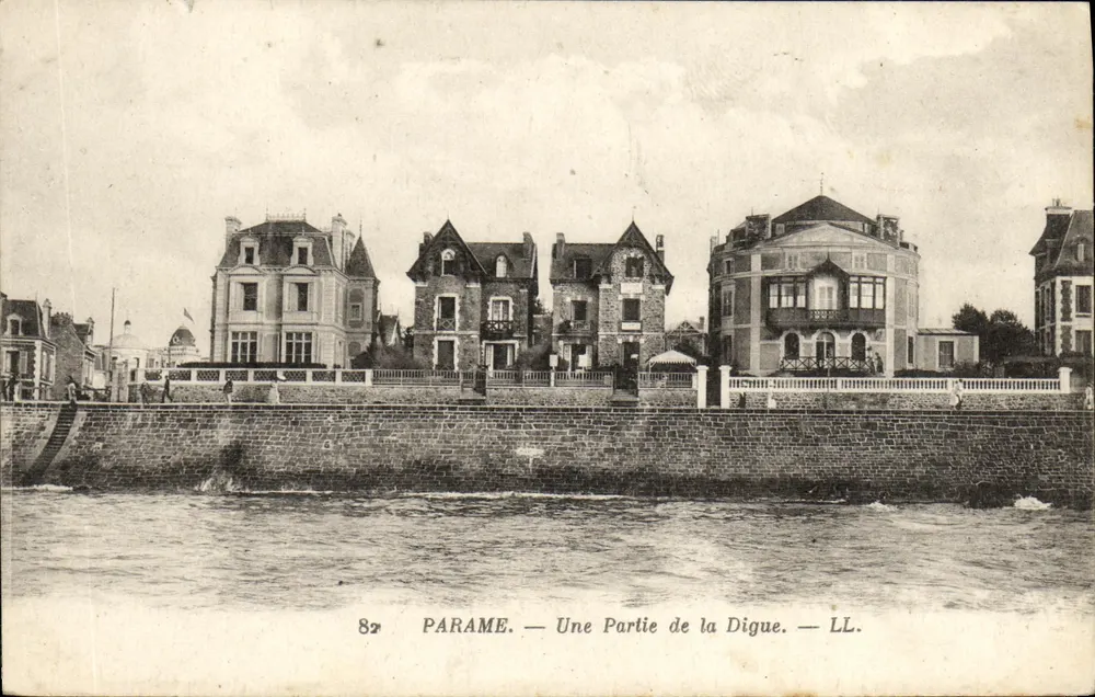 Parame — Uma Parte da Digue — LL. - Frente