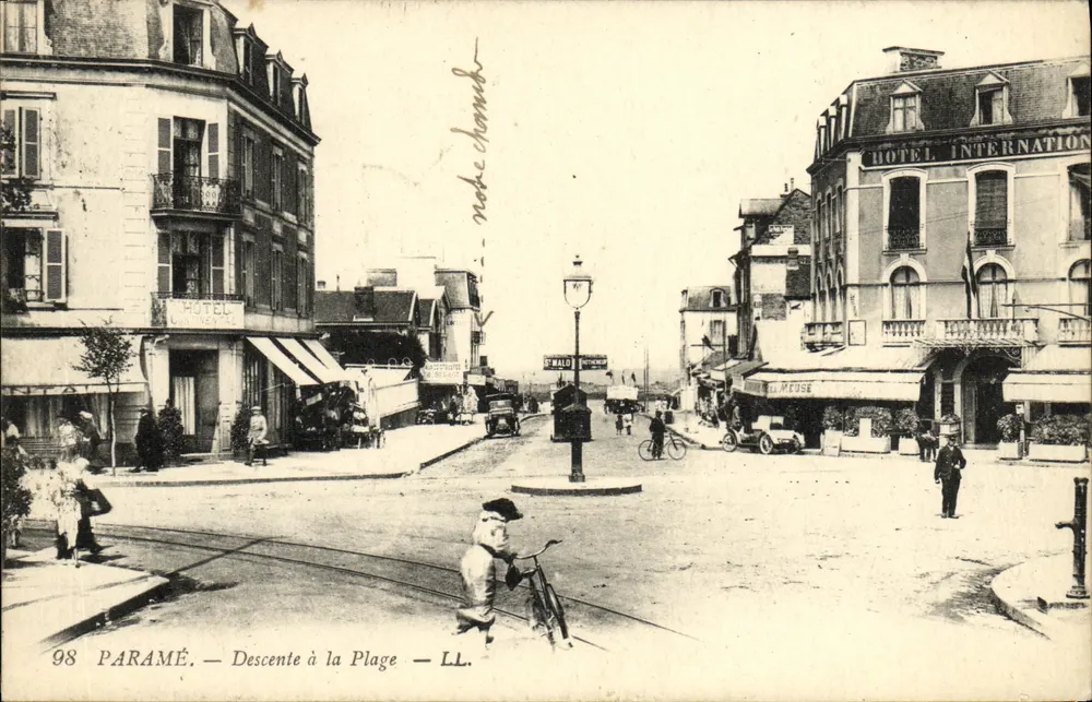 Paramé — Abstieg zum Strand — LL. — n°98 - Vorderseite