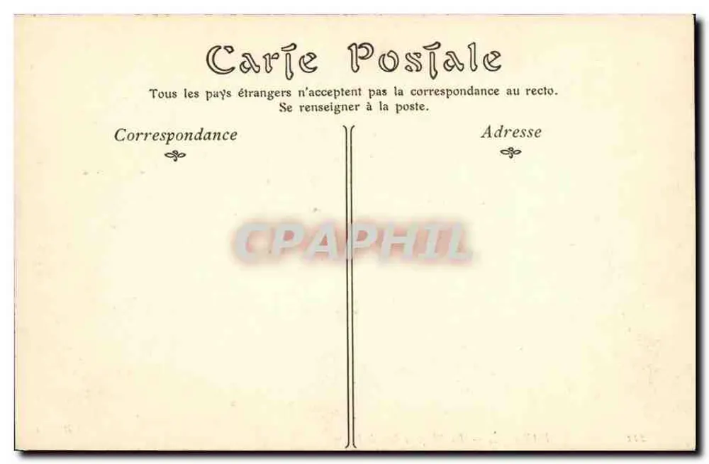 Paramé — A Praia com Maré Alta — ND Phot, n° 211 - Verso