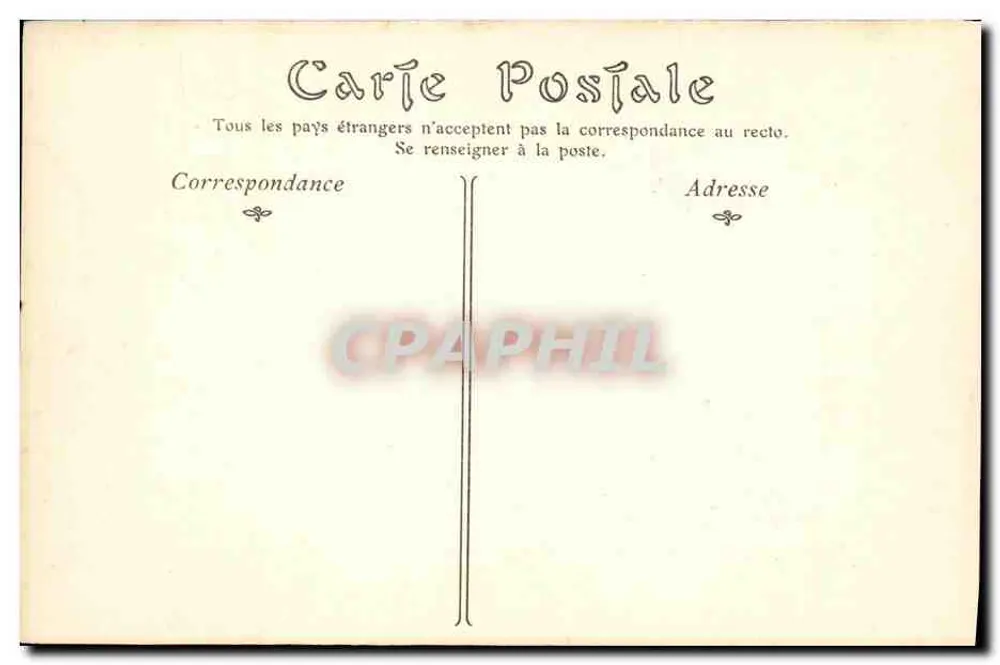 Parâmé — Strandbild bei Ebbe — ND Phot - Rückseite