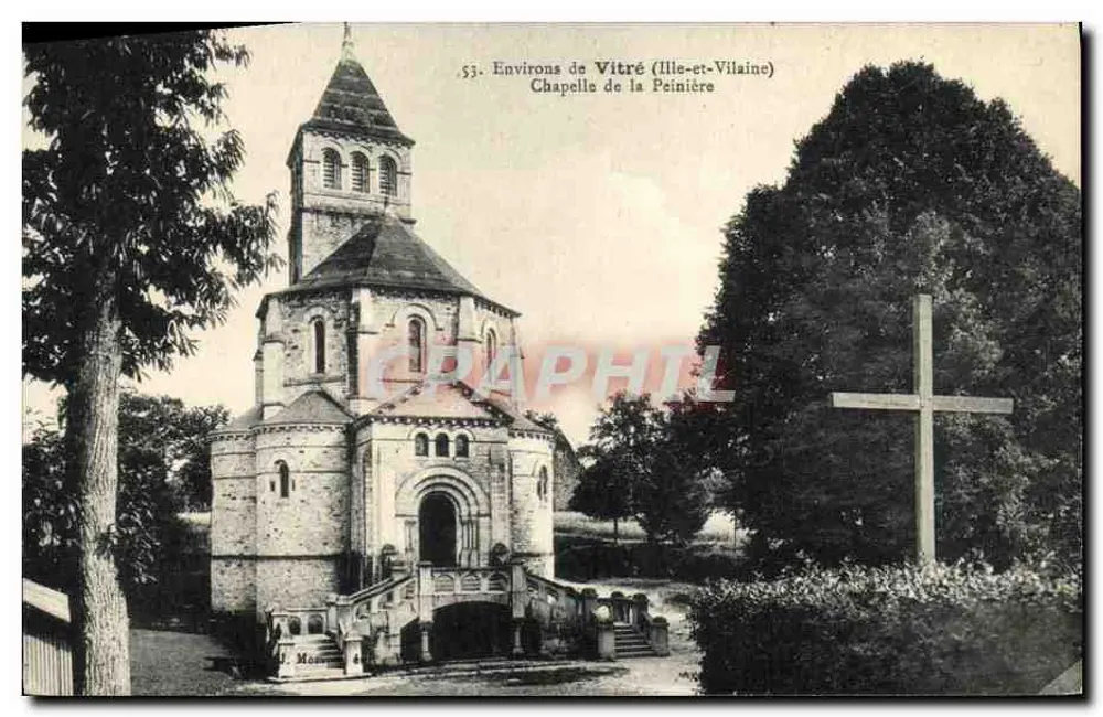 Capela de La Peinière — Environs de Vitré (Ille-et-Vilaine) — n°53 - Frente