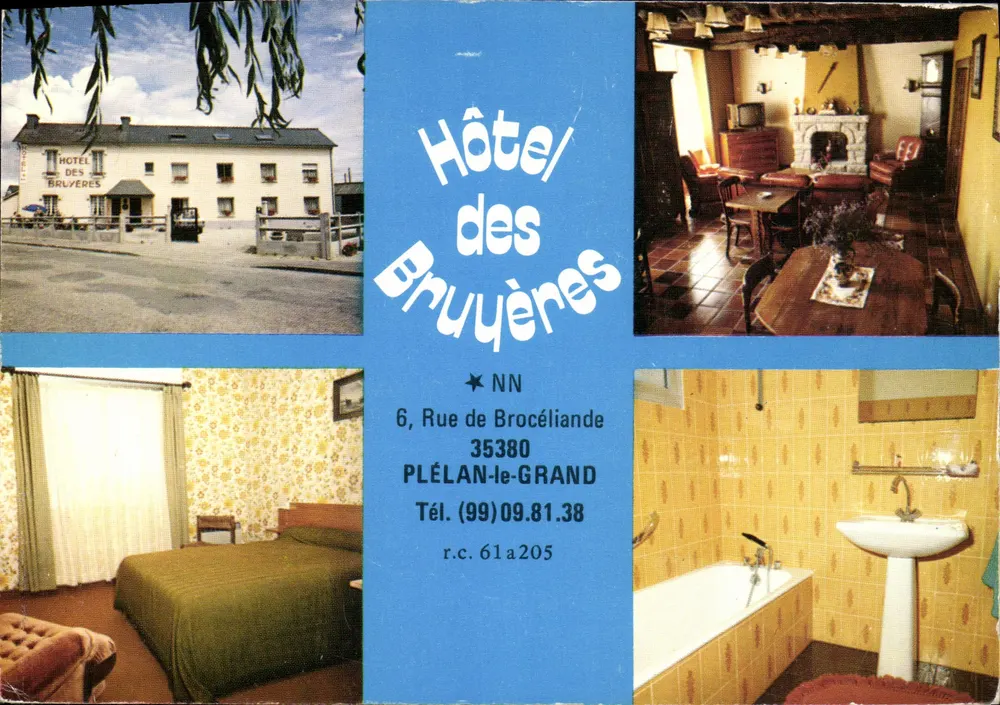 Hôtel des Bruyères — Plélan-le-Grand — Verlag Photos Studio Yves - Plélan - Vorderseite