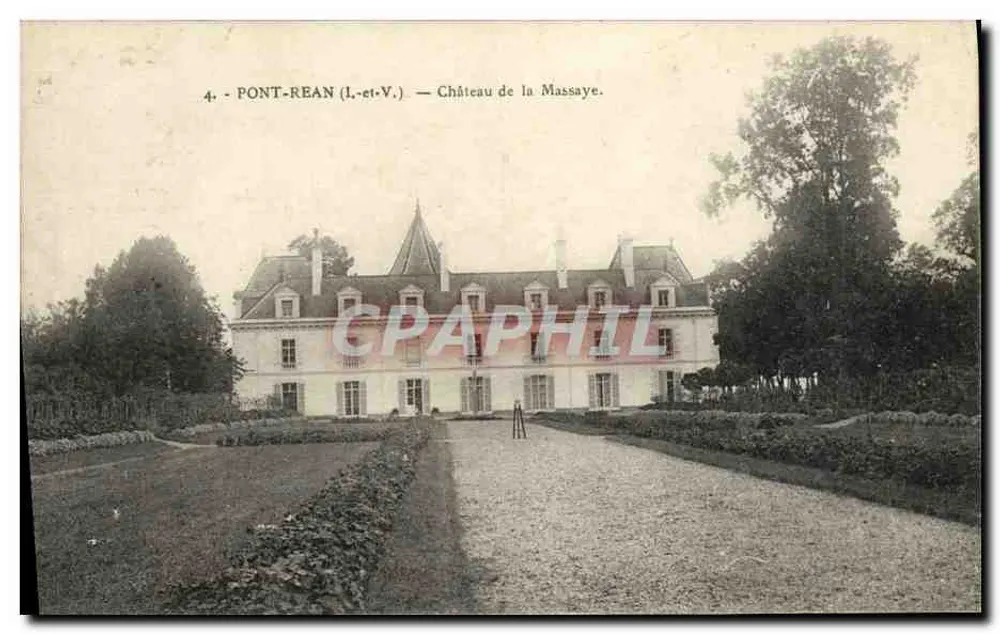 Pont-Rean (Loir-et-Cher) — Château de la Massaye - Vorderseite