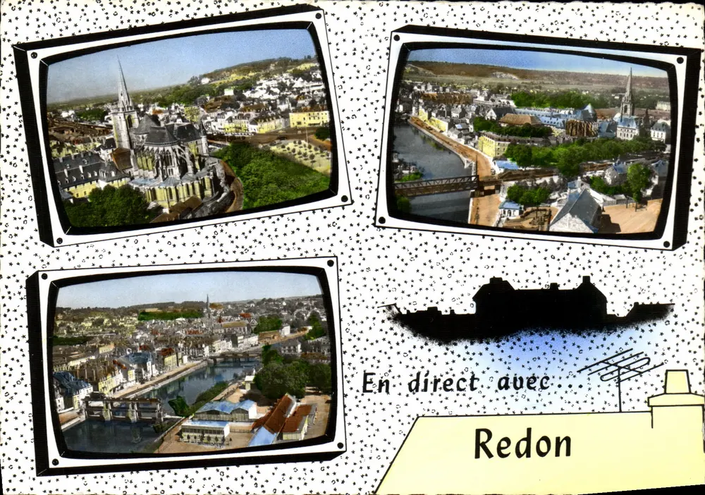Redon — vista panorâmica — Edição LAPIE n°150 - Frente