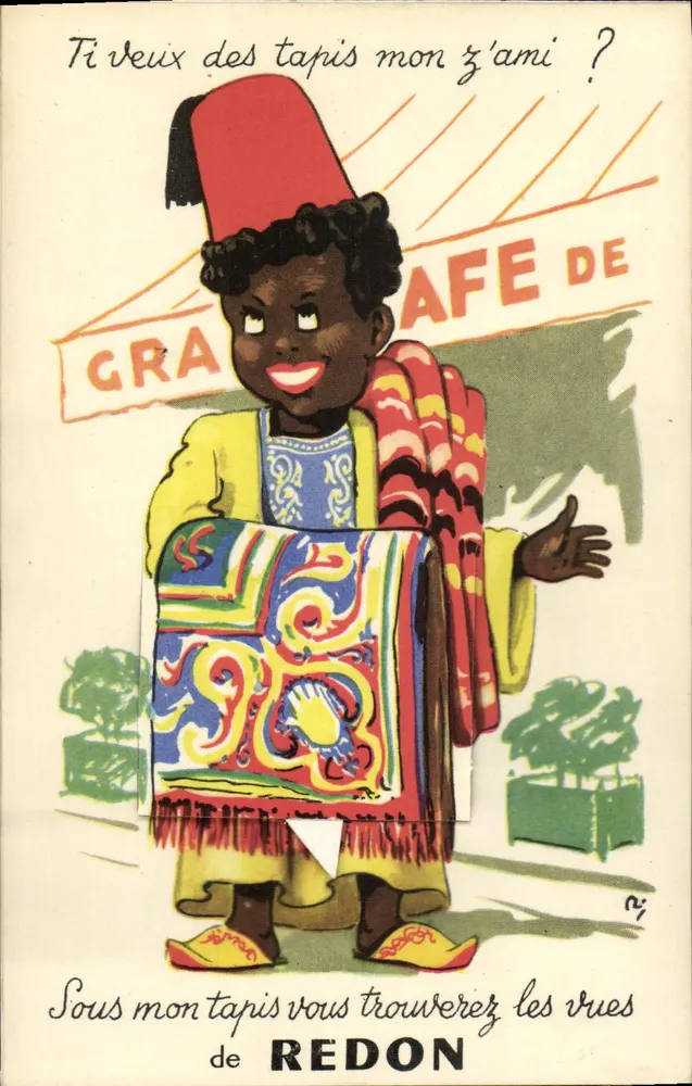 Teppichhändler — Verlag André Leconte — n°35 - Vorderseite