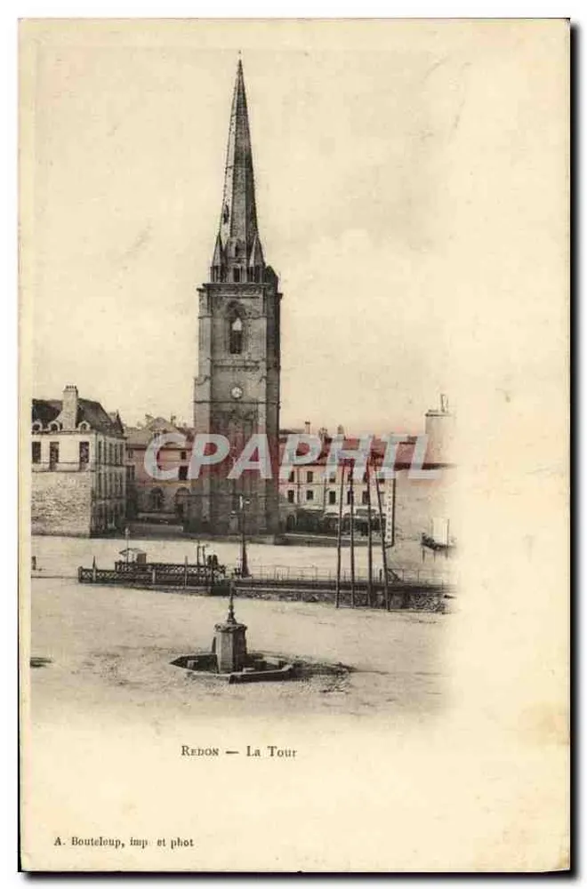 Redon — A Torre — A. Bouteloup, imp. e fot. - Frente