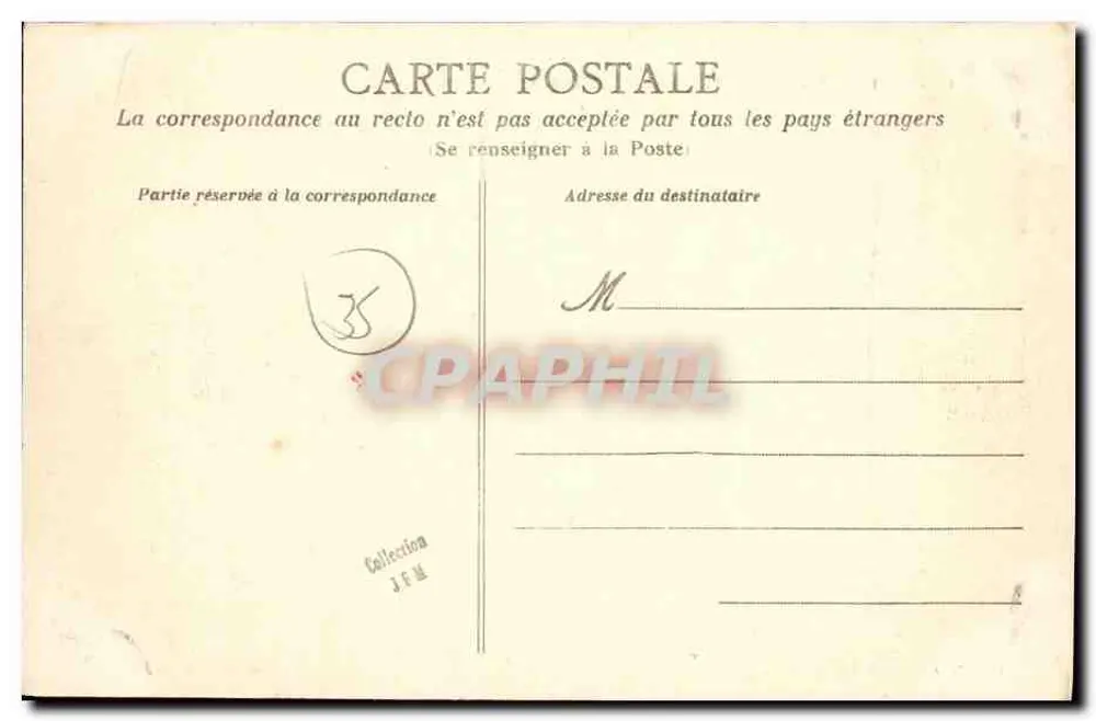 ON (L.-et-V.) – Panorama em direção ao Palácio de Justiça — Phototypie Dubon, n° IV.56 - Verso