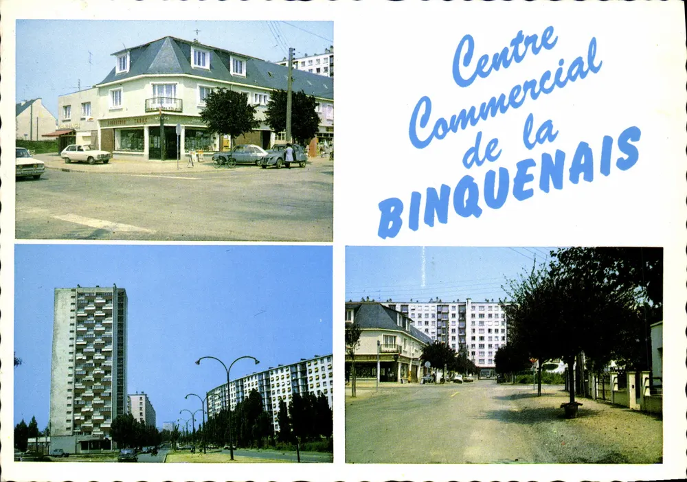 빈쿠앙네이스 상업센터 — 렌 — Éditions Centre Rennes - 앞면