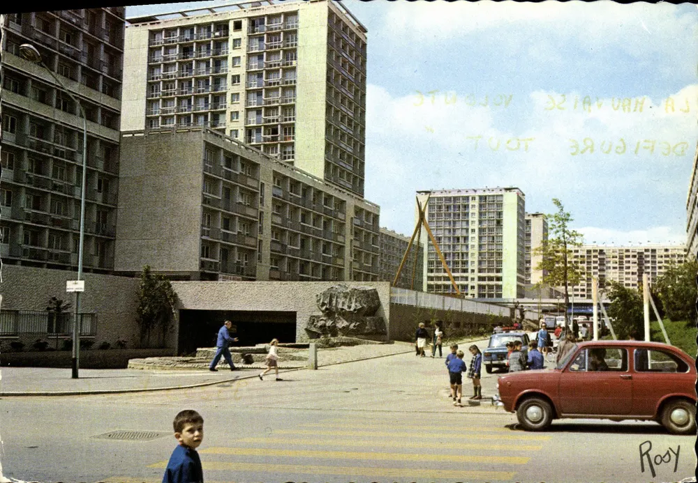 Rennes-Villejean — Einkaufszentrum Kennedy — Verlag Éditions Chapeau, Nantes, Nr. 39 - Vorderseite