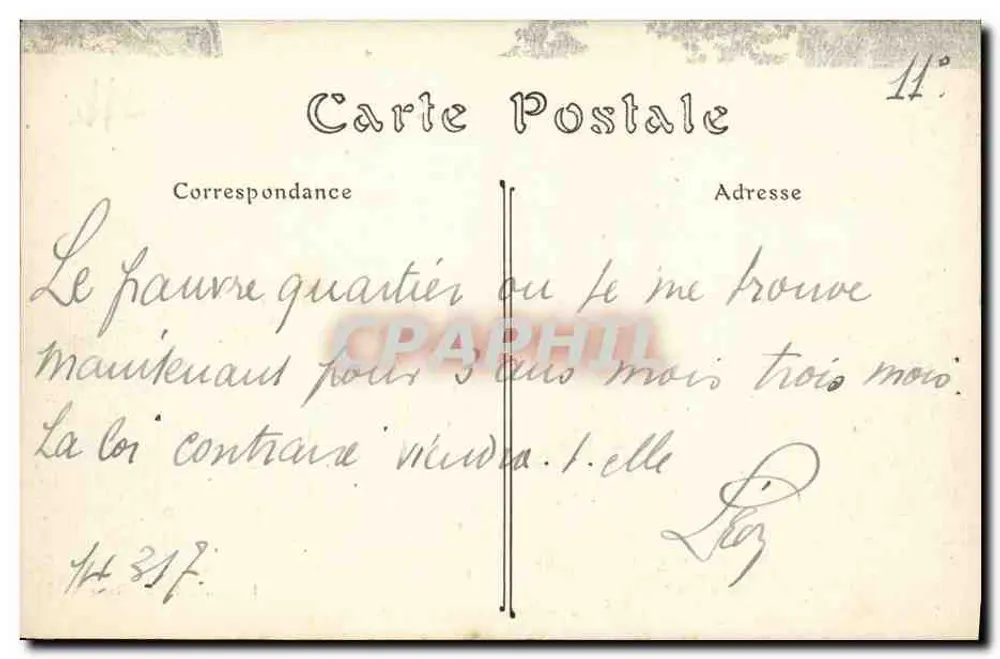 Rennes — A Caserne Guines — J. Sorel, Editora, Rennes - Verso