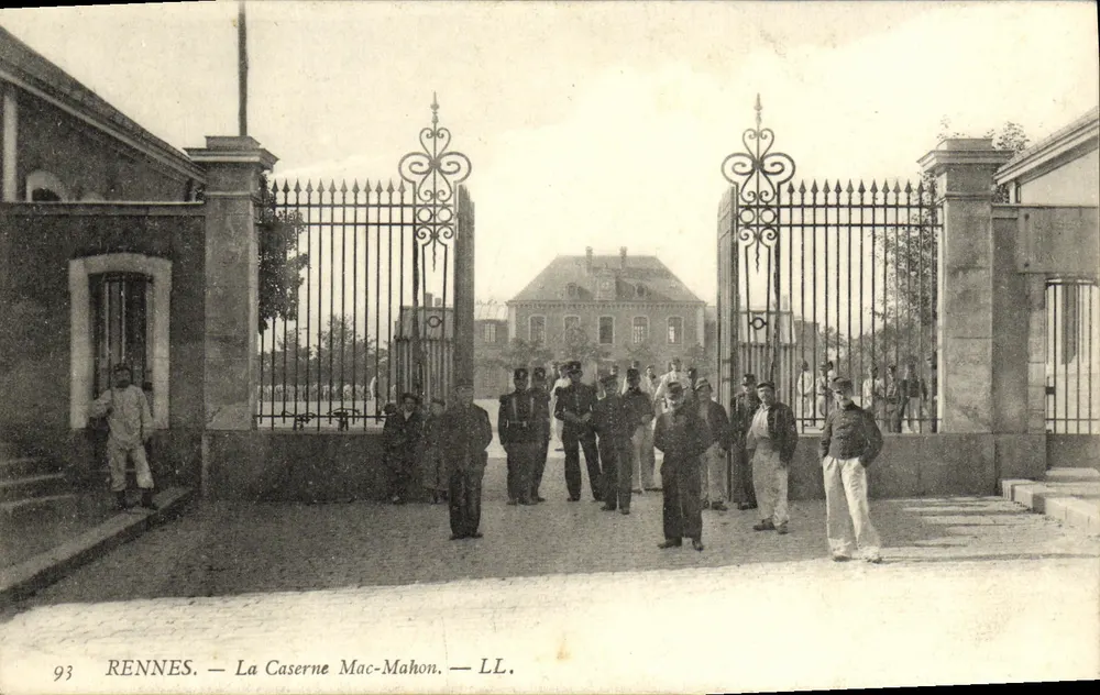 Rennes — La Caserne Mac-Mahon — LL. — Nr. 93 - Vorderseite