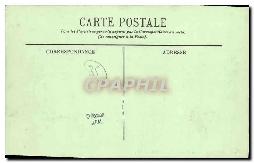 Rennes — La Caserne Mac-Mahon — LL. — Nr. 93 - Rückseite