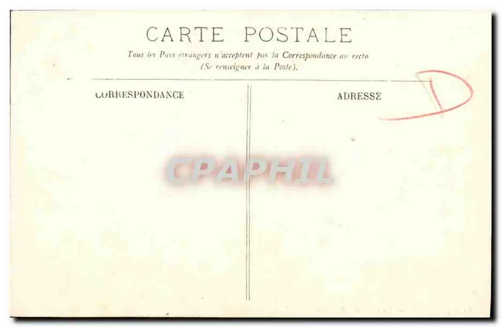Rennes — O Castelo Treme — editor não identificado, número de série 81 - Verso