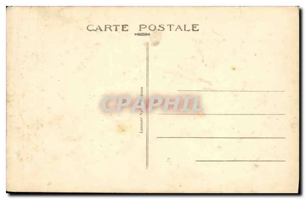 Rennes — La Porte Mordelaise, oder einst königlich — Verlag Laurent Neumann, Nr. 4455 - Rückseite