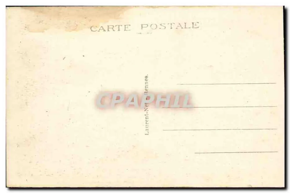 Rennes — Quai Duguay-Trouin und Quai Lamennais — Verlag Laurent-Néel, Nr. 713 - Rückseite