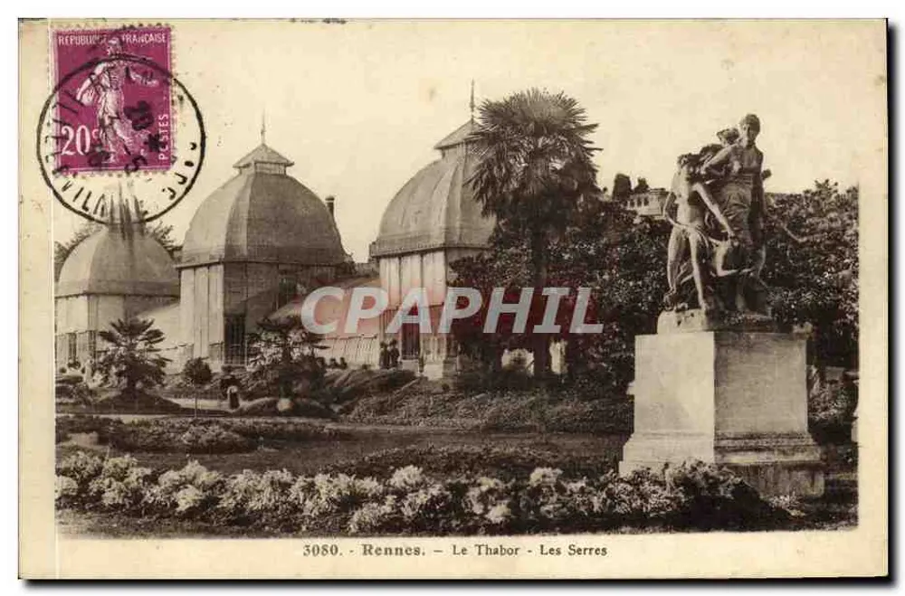 Rennes - Le Thabor - Les Serres — editor Laurent-Nélaton, n° 3080 - Frente